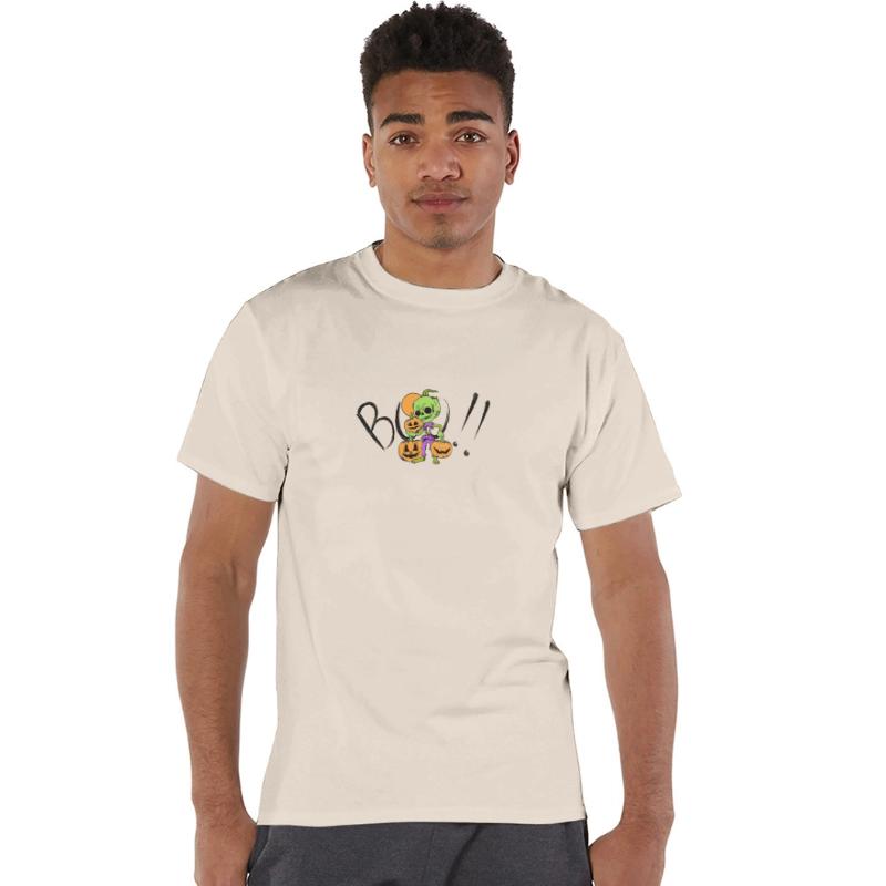 Ghost Pumpkin Halloween T Shirt 1