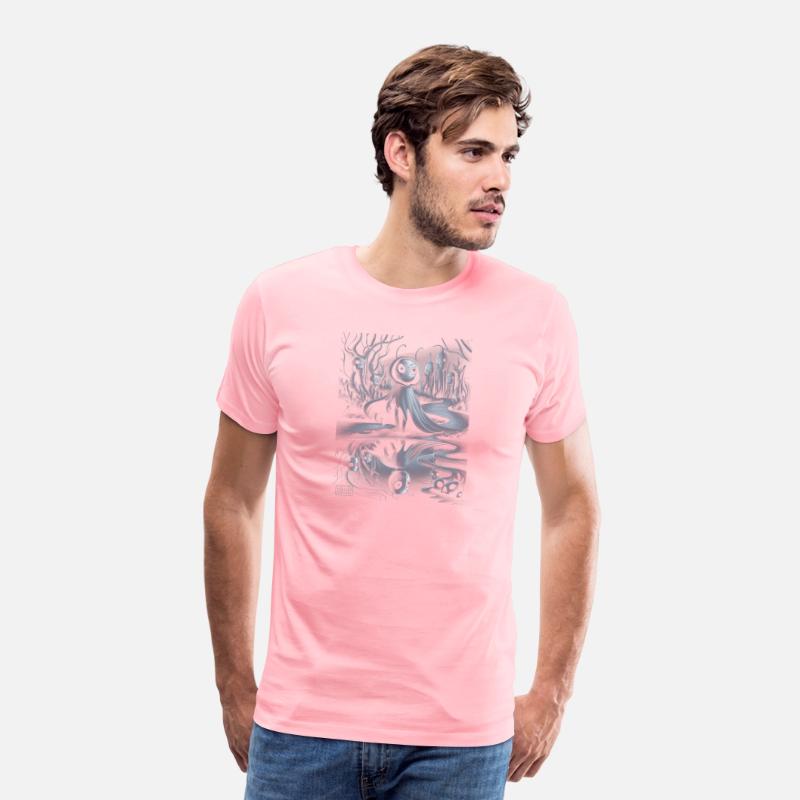 Ghostly Knight Warrior Art T-Shirt