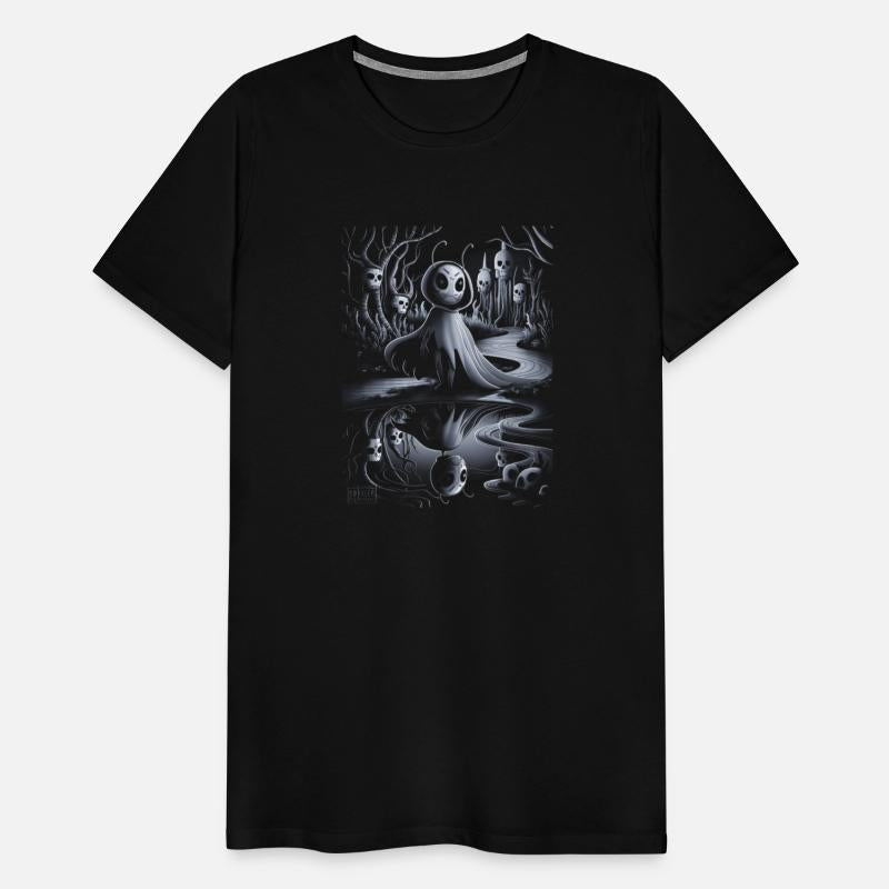 Ghostly Knight Warrior Art T-Shirt