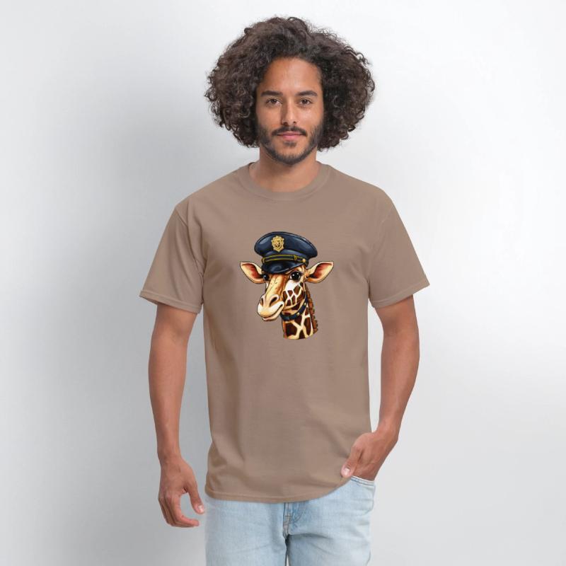 Giraffes policewoman