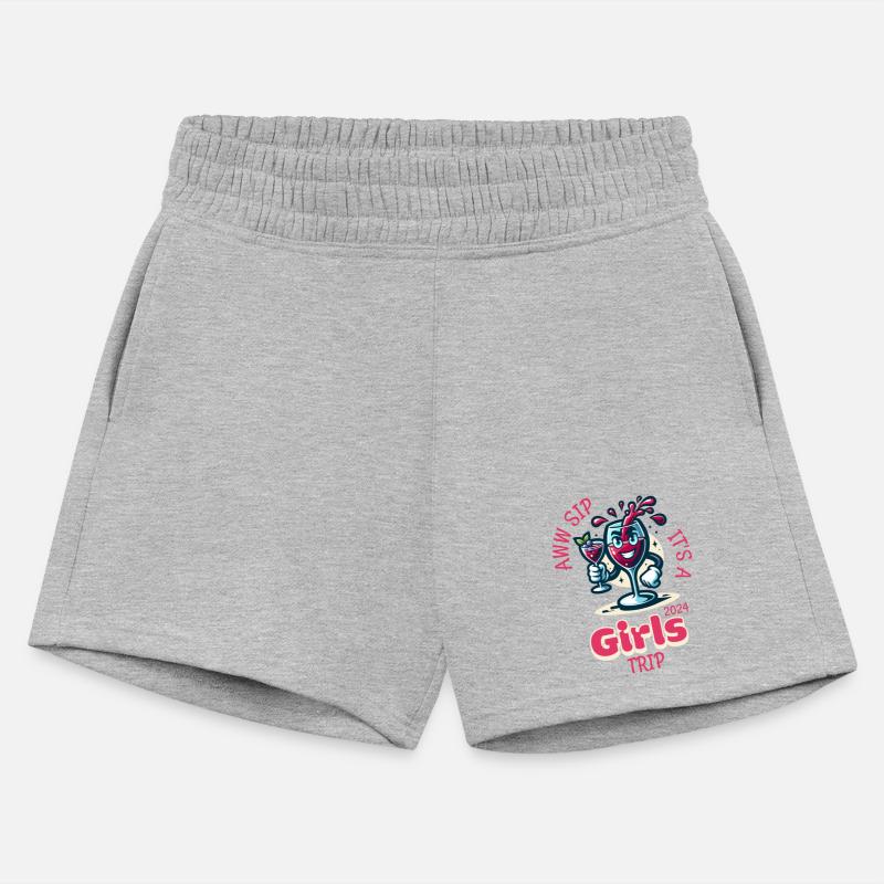 Girls Trip 2024 T-Shirt, Aww Sip It's A Girls Trip
