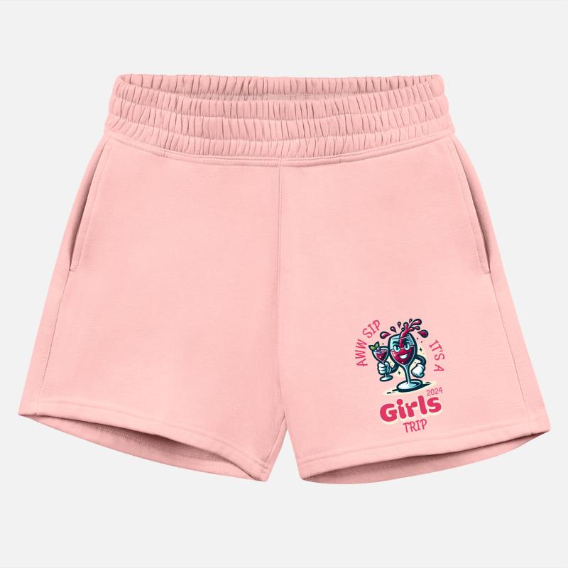 Girls Trip 2024 T-Shirt, Aww Sip It's A Girls Trip