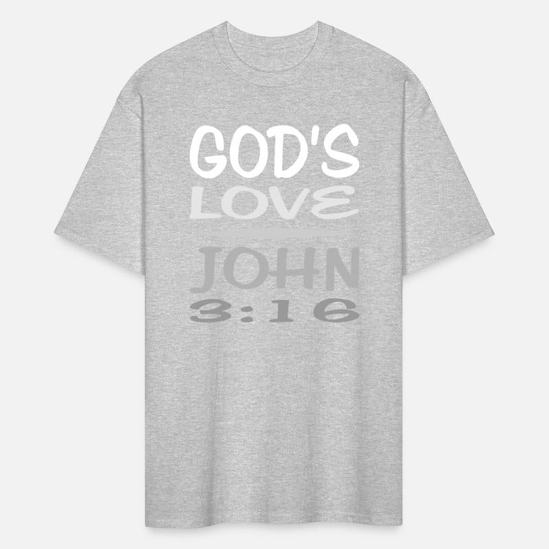 God’s Love, John 3:16, Bold Faith Message, Minimal