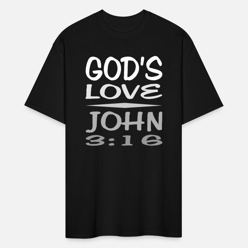 God’s Love, John 3:16, Bold Faith Message, Minimal