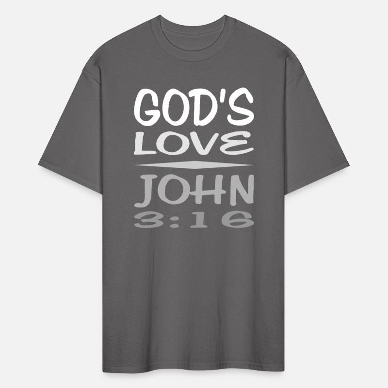 God’s Love, John 3:16, Bold Faith Message, Minimal