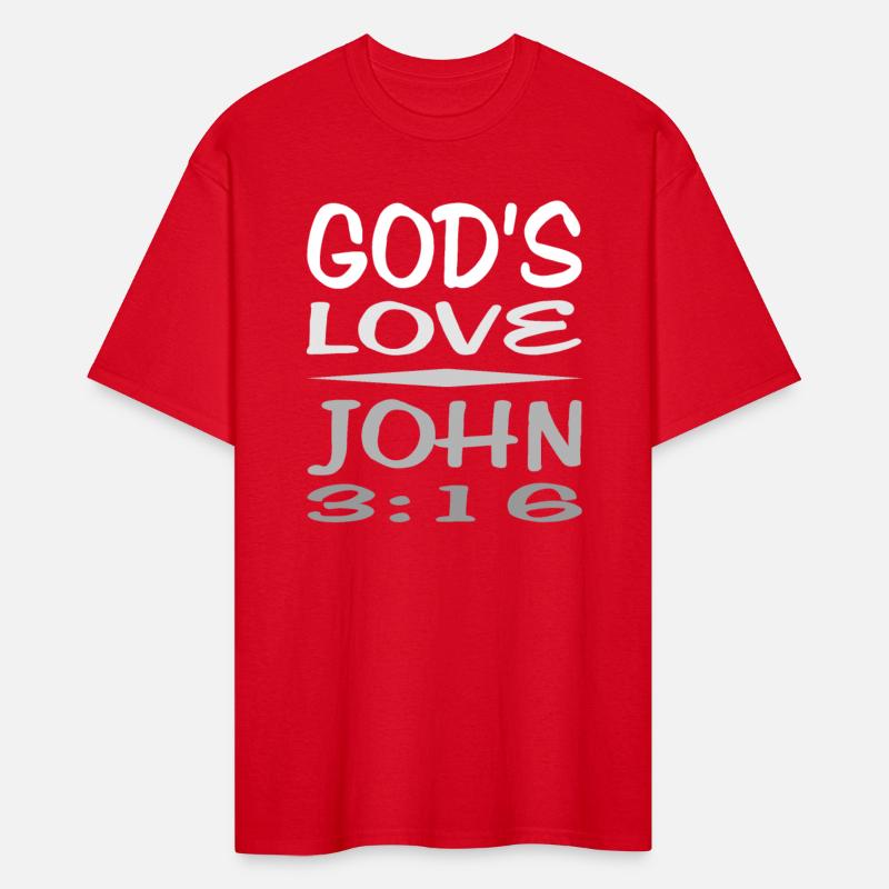 God’s Love, John 3:16, Bold Faith Message, Minimal