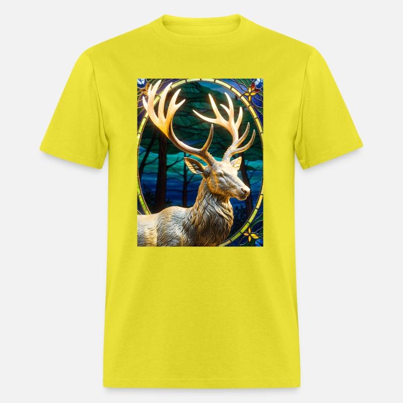Golden Deer Sculpture