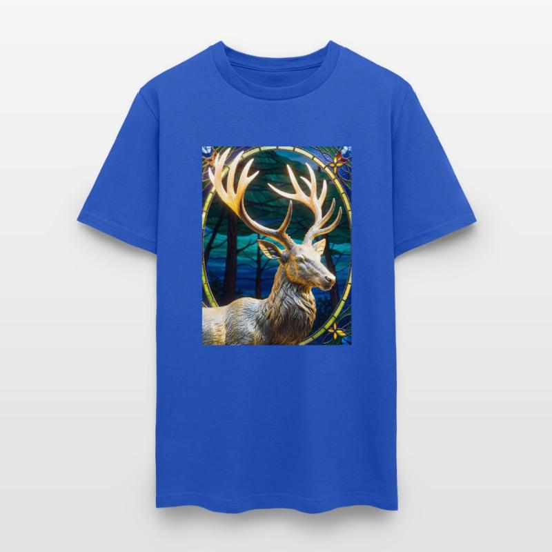 Golden Deer Sculpture