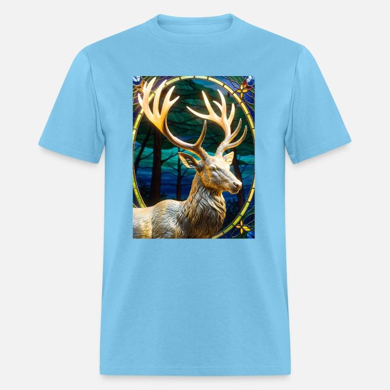 Golden Deer Sculpture