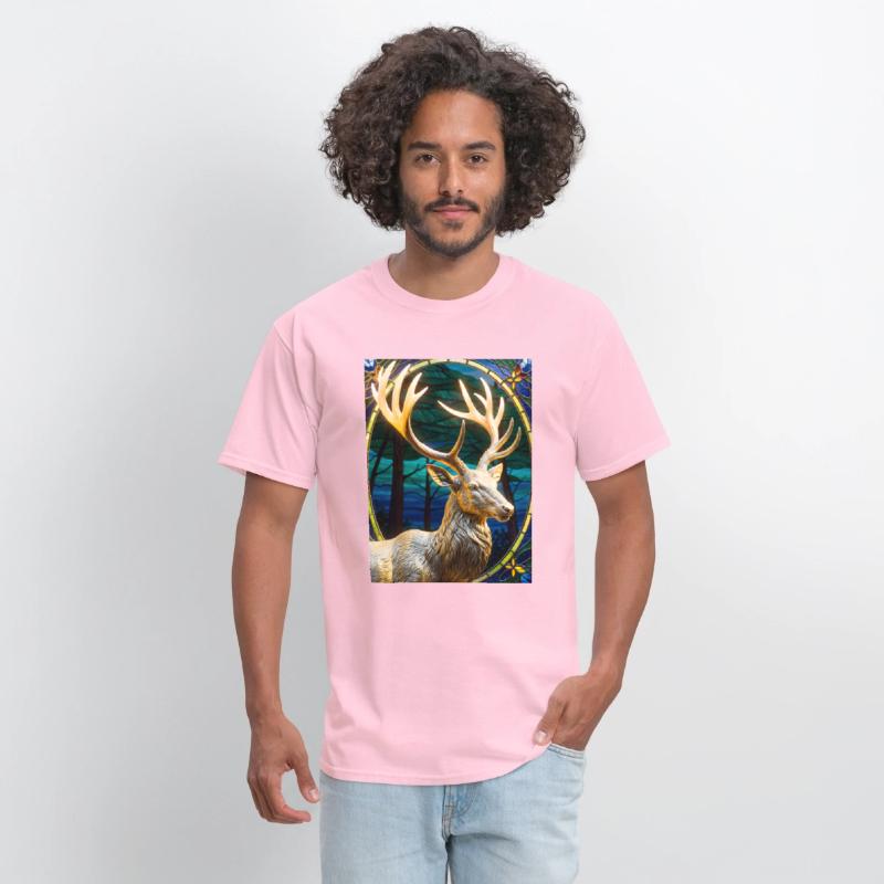 Golden Deer Sculpture