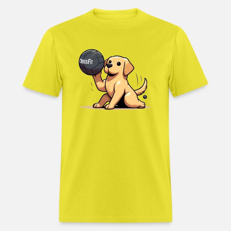 Golden Retriever CrossFit: Wall Ball Wonders