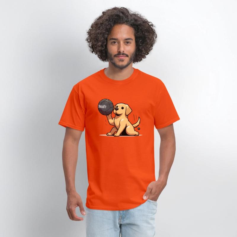 Golden Retriever CrossFit: Wall Ball Wonders