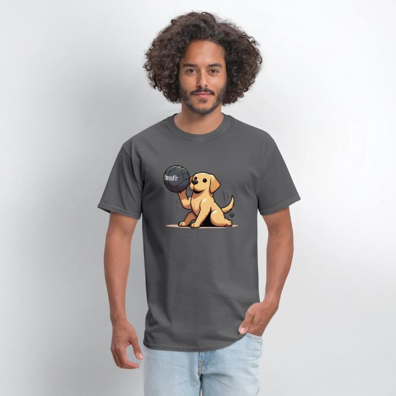 Golden Retriever CrossFit: Wall Ball Wonders