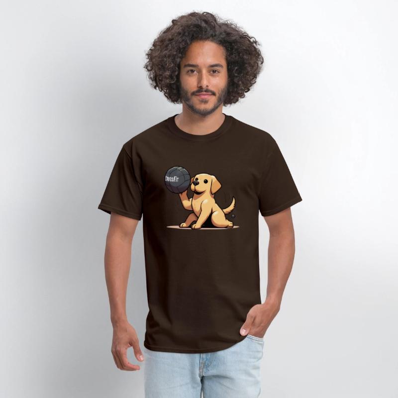 Golden Retriever CrossFit: Wall Ball Wonders