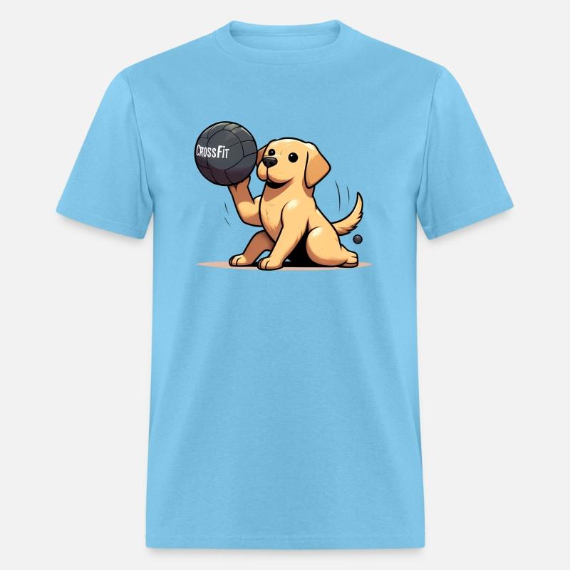 Golden Retriever CrossFit: Wall Ball Wonders