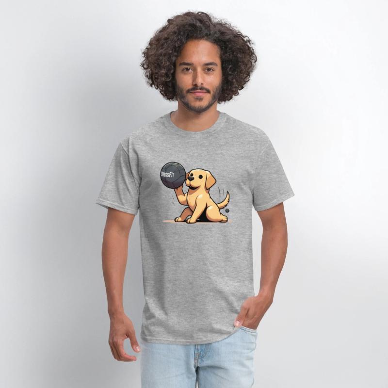 Golden Retriever CrossFit: Wall Ball Wonders