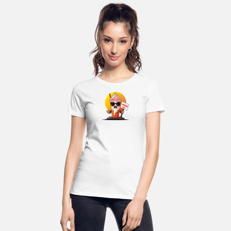 Graffiti Style Ice Cream Mascot