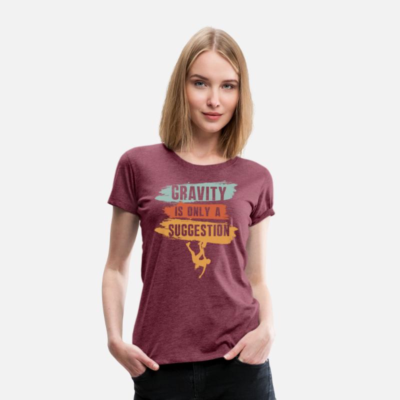 Gravity Is Only A Suggestion Boulderer