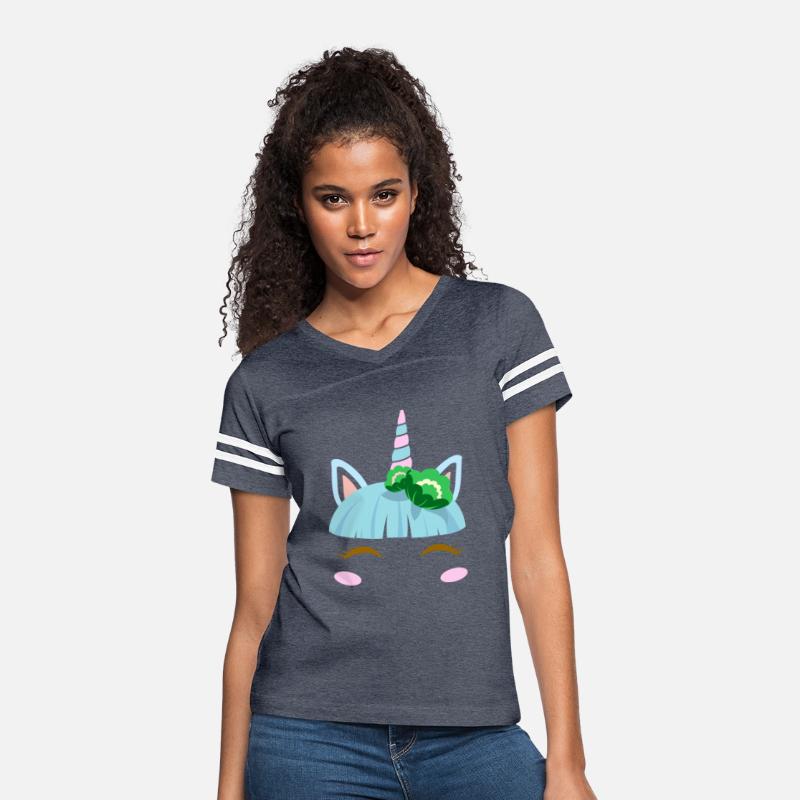 Green Shamrocks Irish Cute Unicorn Girls St Patric