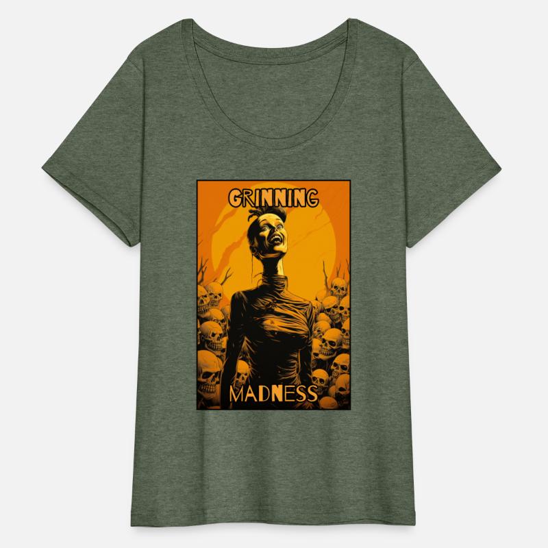 Grinning Madness: Macabre Woman Art