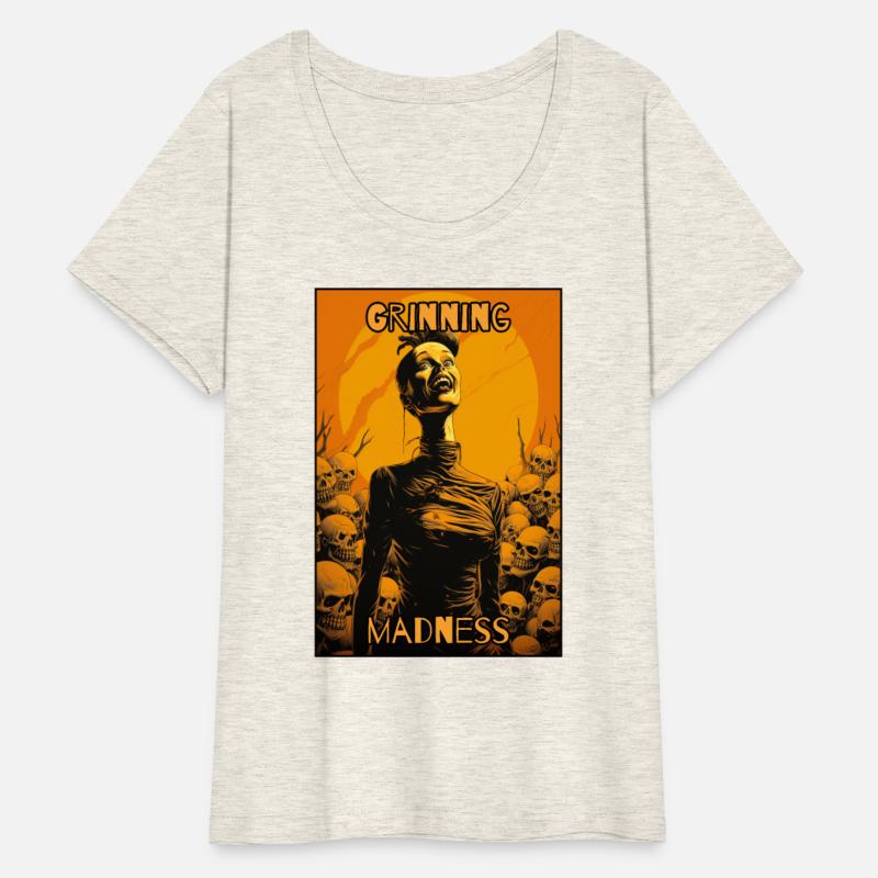 Grinning Madness: Macabre Woman Art