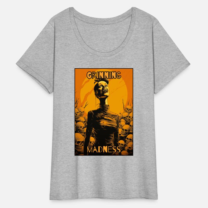 Grinning Madness: Macabre Woman Art
