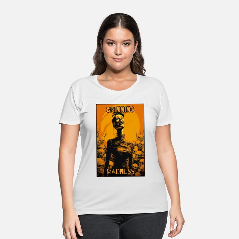 Grinning Madness: Macabre Woman Art