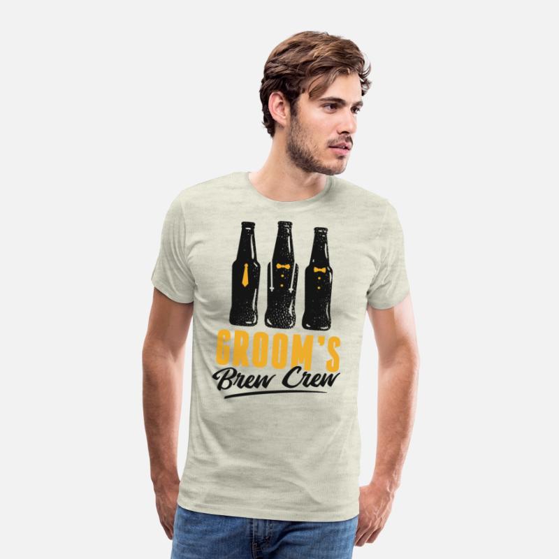 Groom's Brew Crew Beer Bottles
