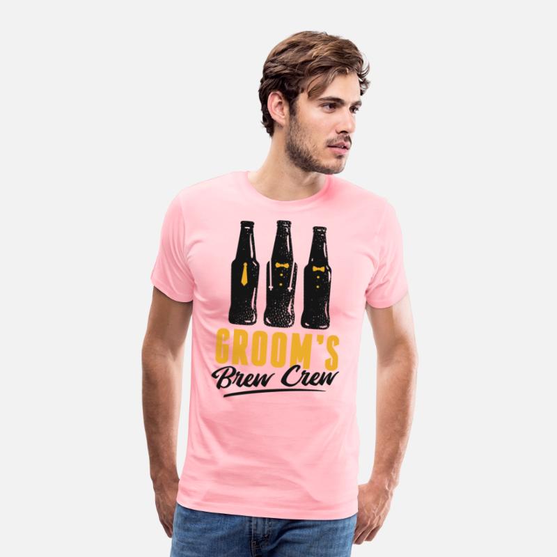 Groom's Brew Crew Beer Bottles