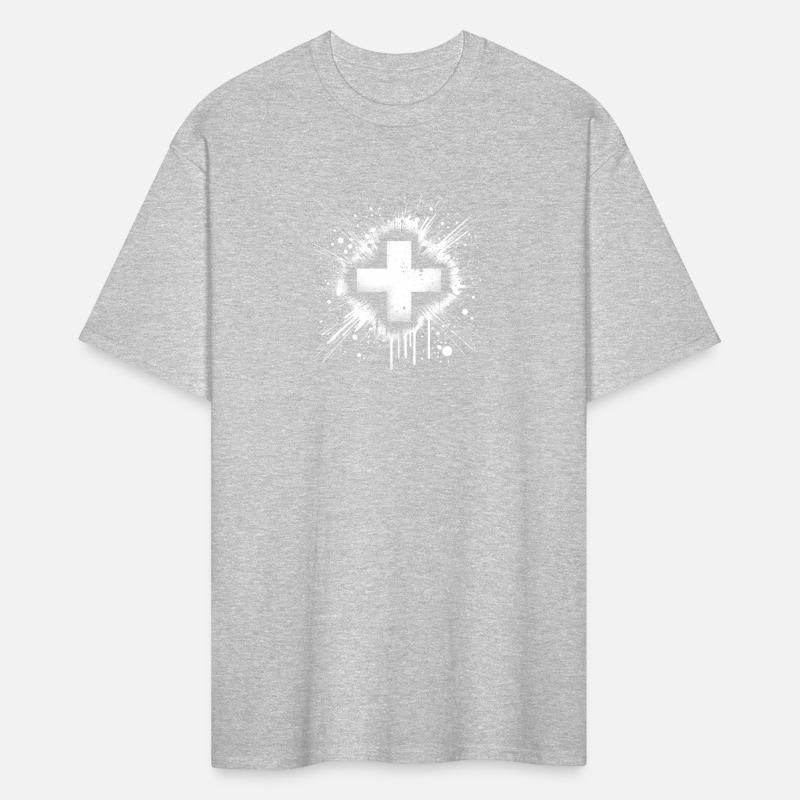 Grunge Swiss Cross