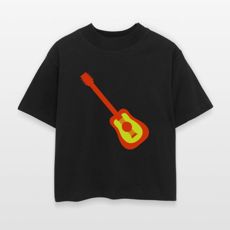 Guitar Logo Guitarist Playing Rock Music Bassist