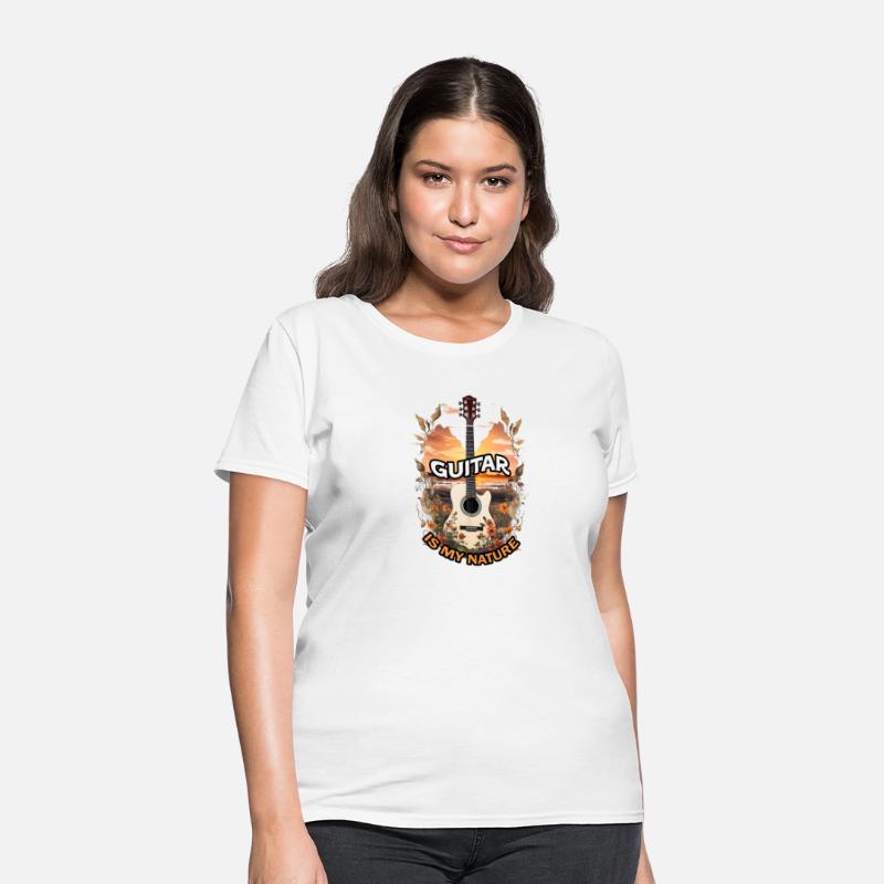 Guitar Typography T shirt Design
