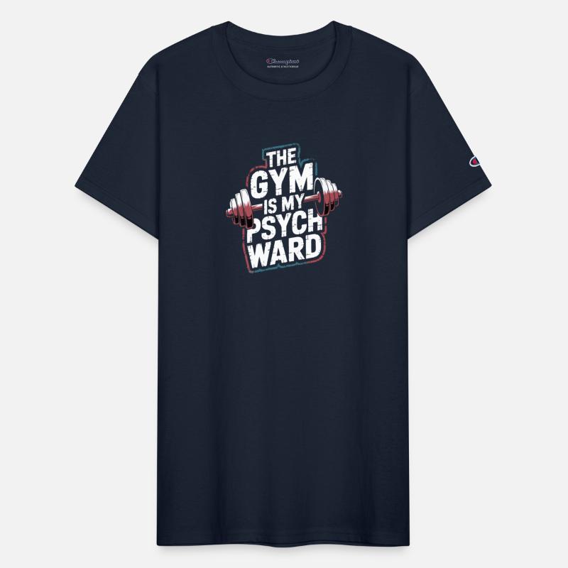 Gym Is My Psych Ward Muscles Workout Fitness