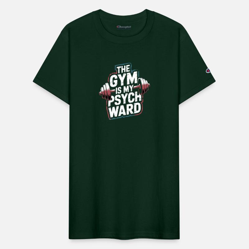 Gym Is My Psych Ward Muscles Workout Fitness