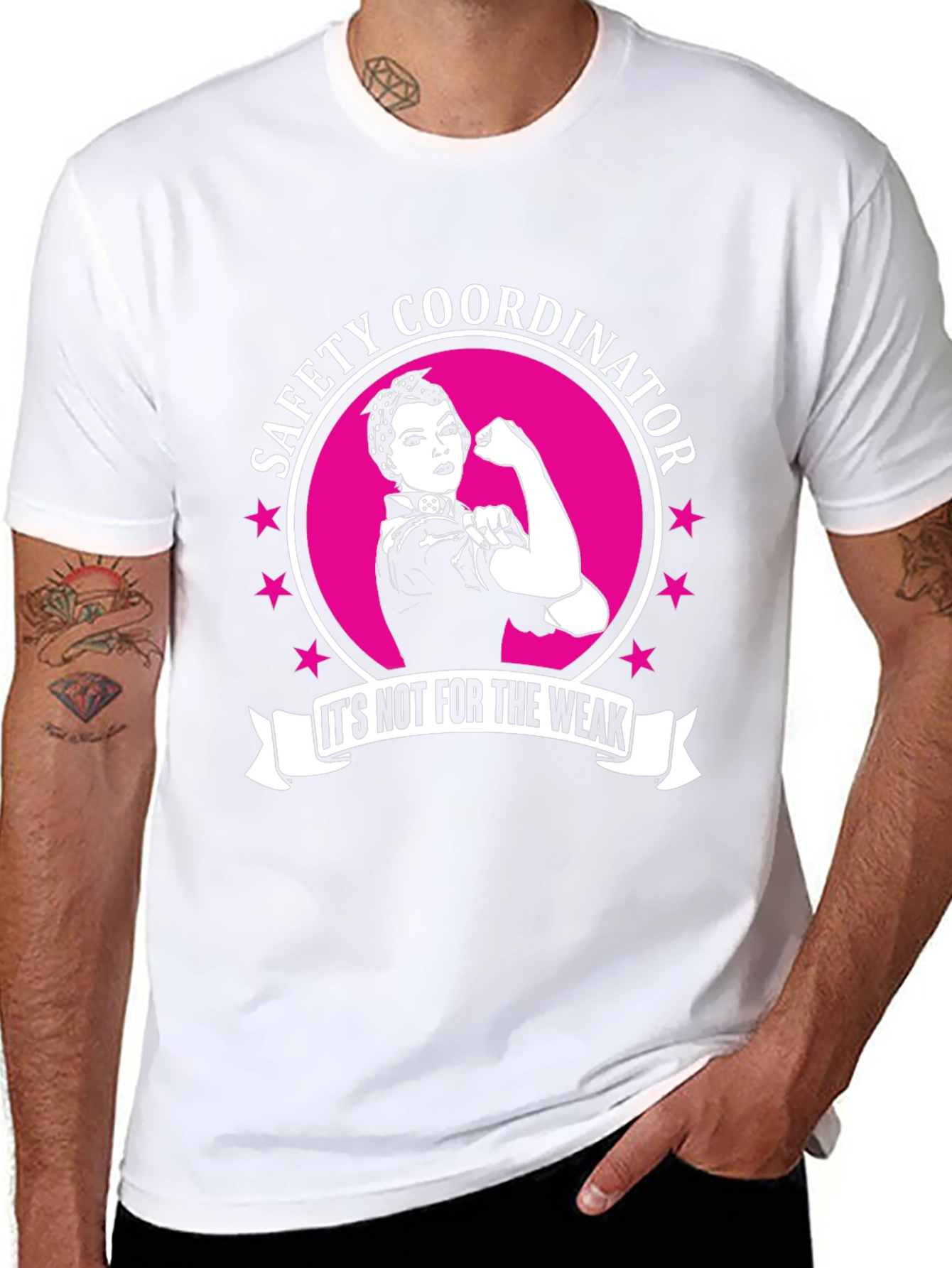 Safety Coordinator Strong Woman T-Shirt