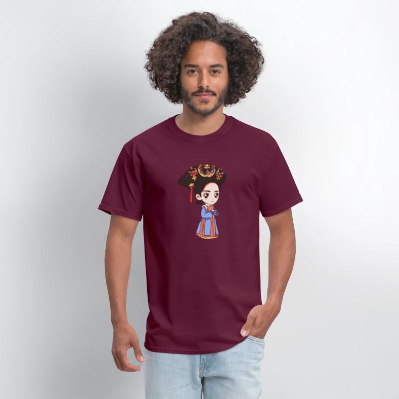 HAND PAINTED GIRL IMAGE