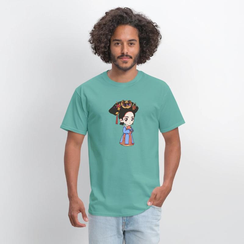 HAND PAINTED GIRL IMAGE