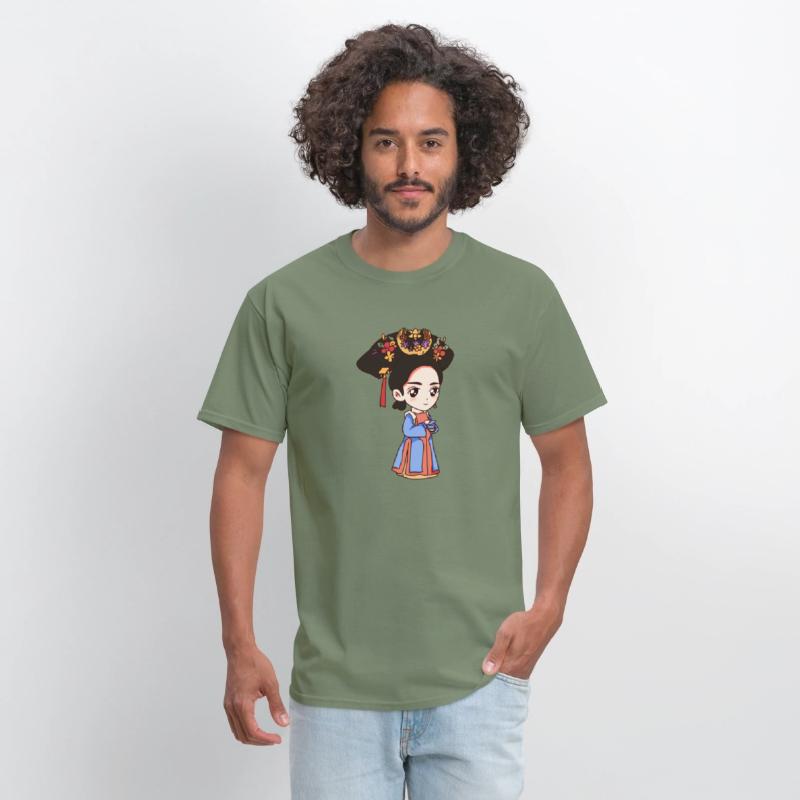 HAND PAINTED GIRL IMAGE