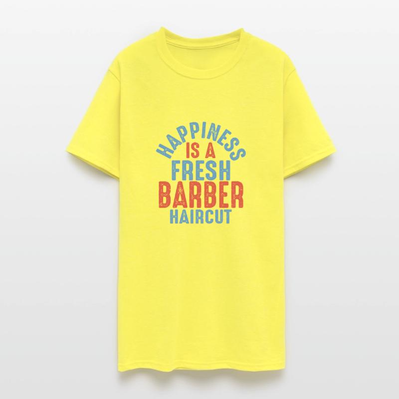 Happiness Is A Fresh Barber Haircut Barbershop Bea