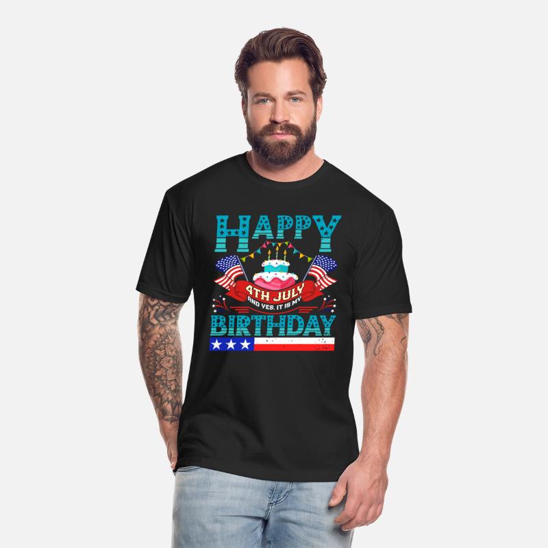Happy Bday Born July 4 Independence Day American