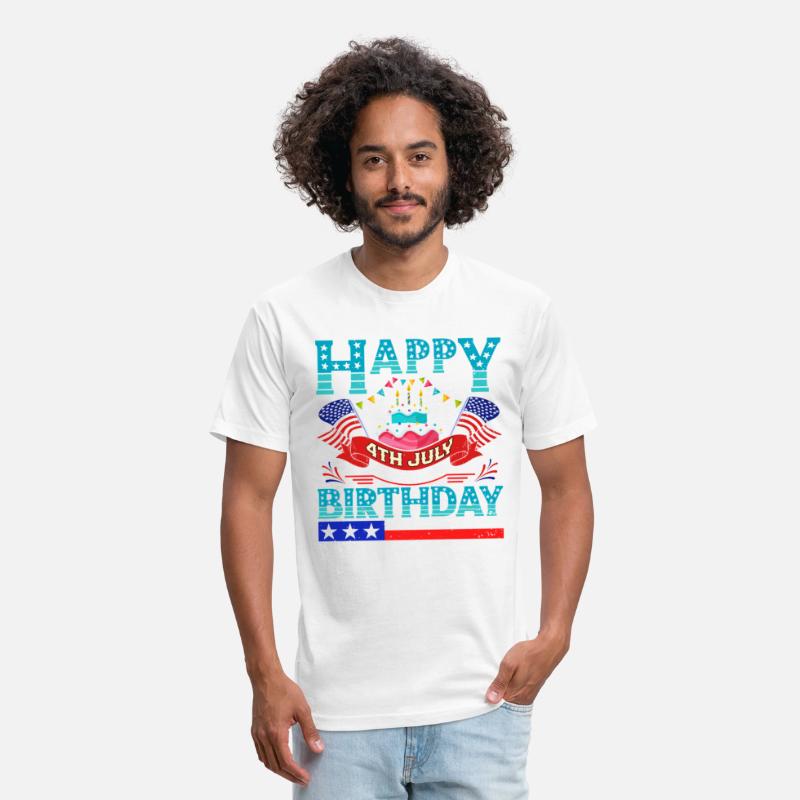 Happy Bday Born July 4 Independence Day American