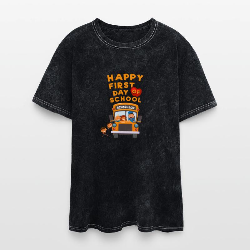 Happy First Day Of School Bus TShirt