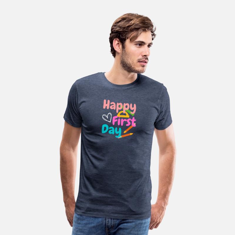 Happy First Day of School Shirt Kindergarten Teach