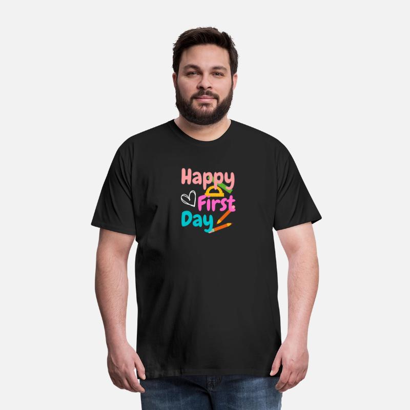 Happy First Day of School Shirt Kindergarten Teach