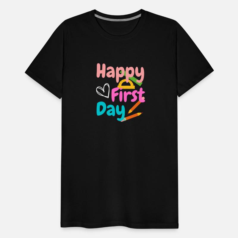 Happy First Day of School Shirt Kindergarten Teach