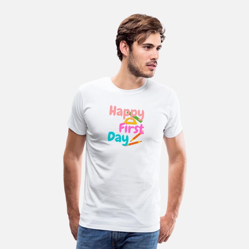 Happy First Day of School Shirt Kindergarten Teach