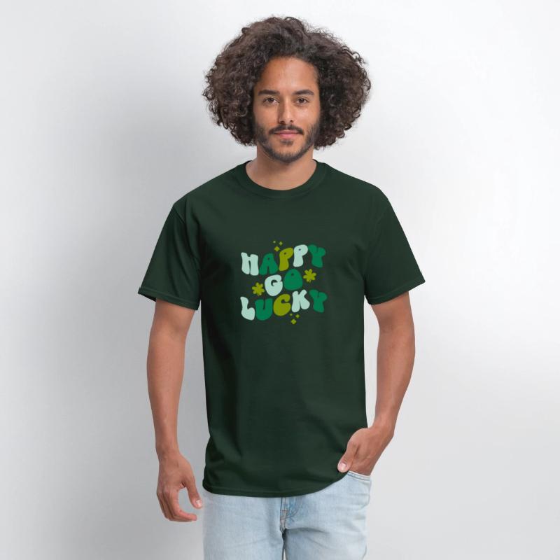 Happy Go Lucky St Patrick'S Day Shamrock