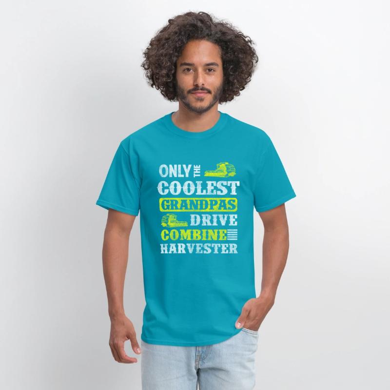 Harvest Field Worker Tractor Farmer