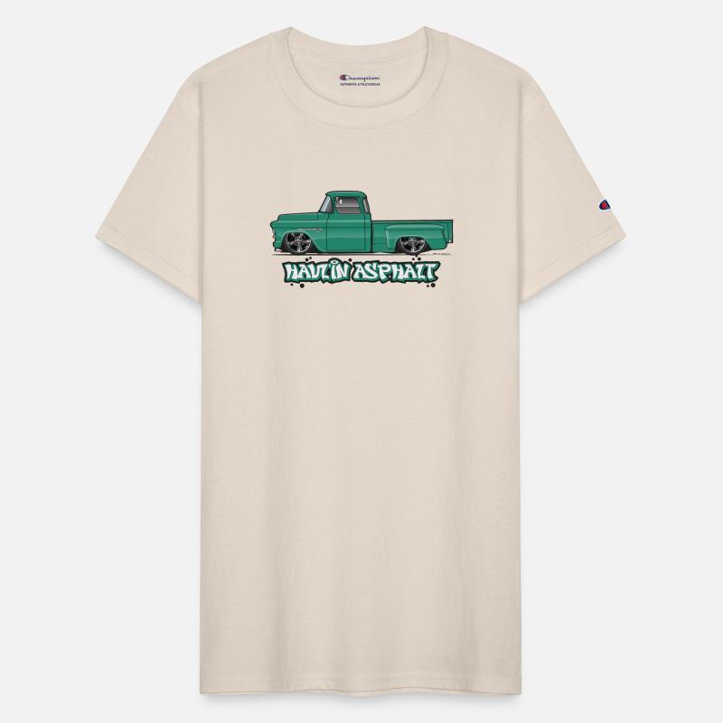 Haul In Asphalt Ocean Green
