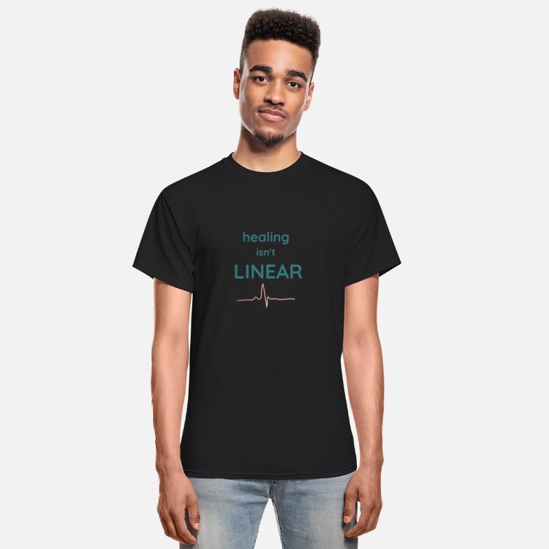 Healing Isn't Linear Therapy Quote Design